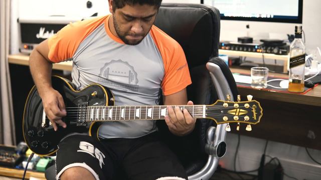 Epiphone Custom Classic Back - Marshall Silver Jubilee 2555x - Motley Crue tone смотреть онлайн