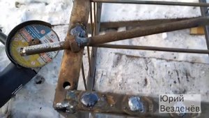 Тележка для перевозки мешков с зерном и дров