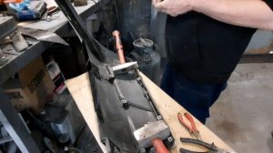 Lexus LX 570 - ремонт бампера термопайкой.