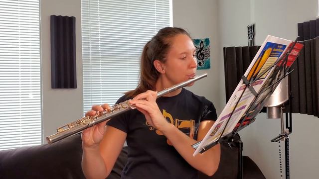 Flute Practice With Me | Standard Of Excellence Book 1 Pg 24 | Musician's Addition смотреть онлайн