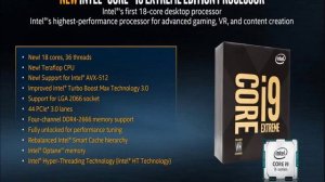 Intel® Core™ i9-7980XE Extreme Edition Processor