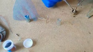 Переносной мини ресивер для сжатого воздуха.