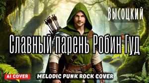 Славный парень Робин Гуд (Высоцкий) (Ai cover) - Melodic Punk Rock Cover