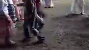 Танцевали старые танцы в парке Царицино православная молодеж