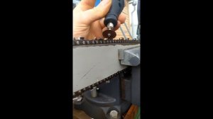 Как правильно заточить цепь бензопилы с помощью дремеля dremmel