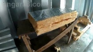 Утеплитель ангара - Крупным планом. Видео. Бескаркасные ангары. Самостоятельная сборка ангара