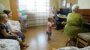 Радослава Лемешкина, 2 года 1 месяц. Урок музыки.