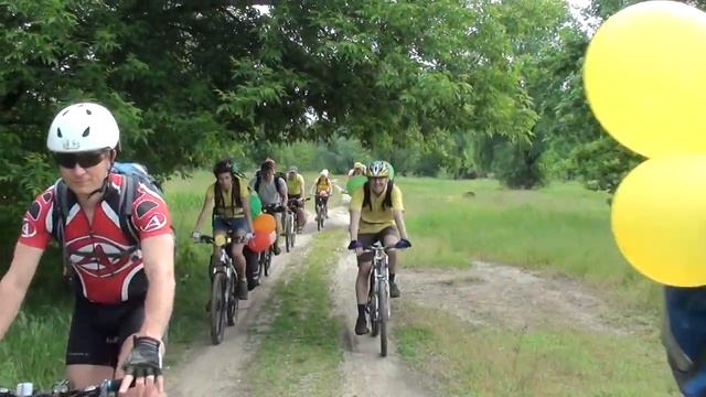 Велосипедный свадебный кортеж... смотреть онлайн