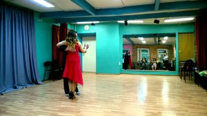 Танго под песню Марка Бернеса "Темная ночь"