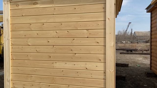 Хозблок/Сарай от компании "Садовый Мир" смотреть онлайн