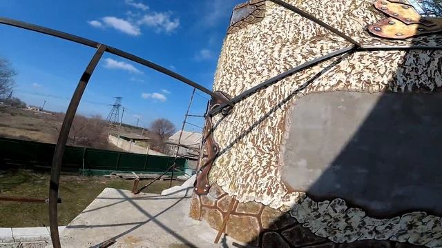 как сделать беседку для дома.. без кирпича.. просто и быстро.. обзор начало смотреть онлайн