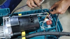 Repair motor makita HW1300 High Pressure Washer 130bar