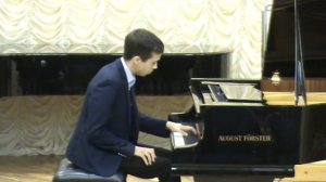 Скрябин.Ноктюрн для левой руки.