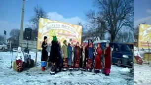 Как празднуют масленицу в Украине, Масленичные гуляния в селе Марьяновка Киевской области