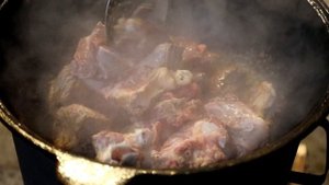 БЛЮДО-ХИТ в КАЗАНЕ на КОСТРЕ! ГРУЗИНСКИЙ ЧАНАХИ.