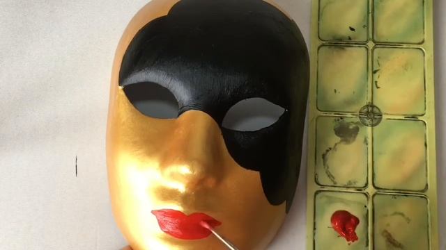 Венецианская маска. Роспись и декорирование. Venetian Mask.
