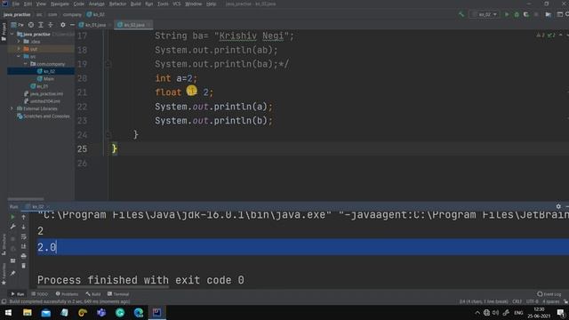 Data types in Java | what is hierarchy | Float vs Double | and much more