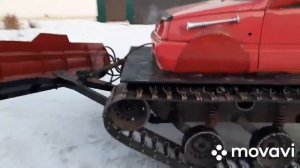 гусеничный вездеход " ока " постройка
