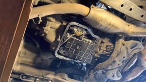 Снятие поддона вариатора TR690 Subaru Outback BR 2010