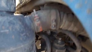 Переносим воздушный фильтр за кабину автомобиля зил-130