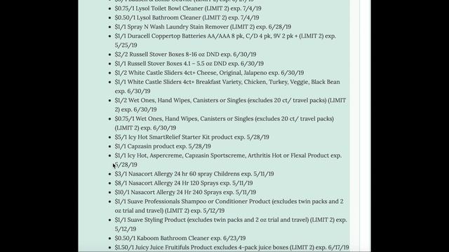 Sunday Coupon Insert Preview - 4/28 - 2 SS, 1 RMN & May P&G
