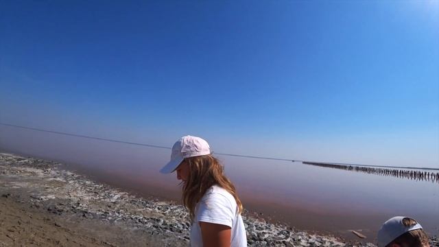 Розовое озеро в Крыму. Сасык - Сиваш. Красивейшие места Крыма