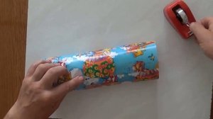 Как упаковать полотенце в подарок.