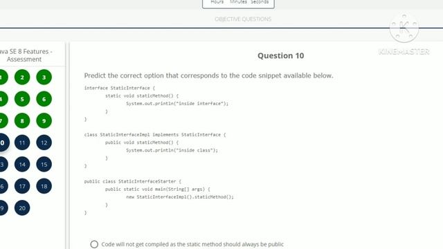 Java_SE_8_Features_Assessment_Solution of "Infosys Springboard"(With ?% accuracy).. смотреть онлайн