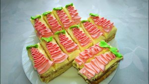 ПИРОЖНЫЕ БИСКВИТНЫЕ С КРЕМОМ