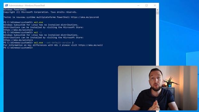 Débuter avec WSL sous Windows 10 смотреть онлайн