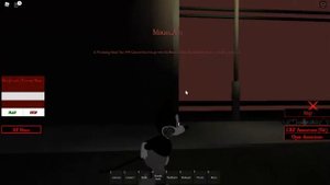 Me Walking as suicide mouse in roblox creepypasta life rp