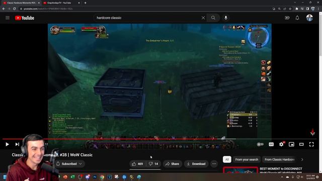 Classic WoW Highlights | He Let Him DIE For a Quest Item! Hardcore