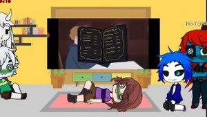 🌌гача реакция андэртэйл (Undertale) на SCP(д. Войд)