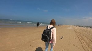 Нидерланды Гаага/ Красивый пляж/ Тарзанка(Бандажи)