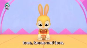 Head Shoulders Knees & Toes | Sing Along with Hogi | Pinkfong & Hogi