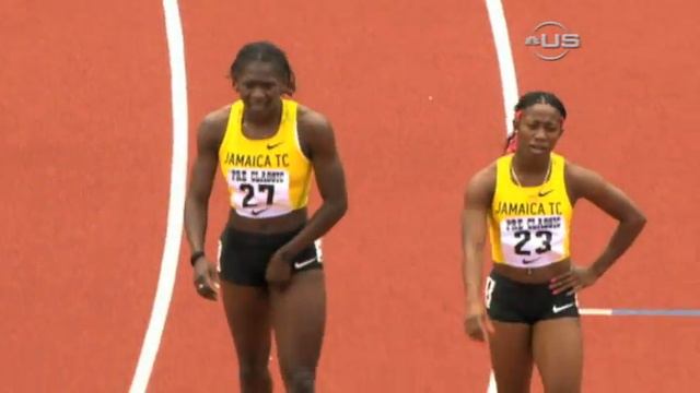 Jeter beats Olympic champ Fraser from Universal Sports смотреть онлайн