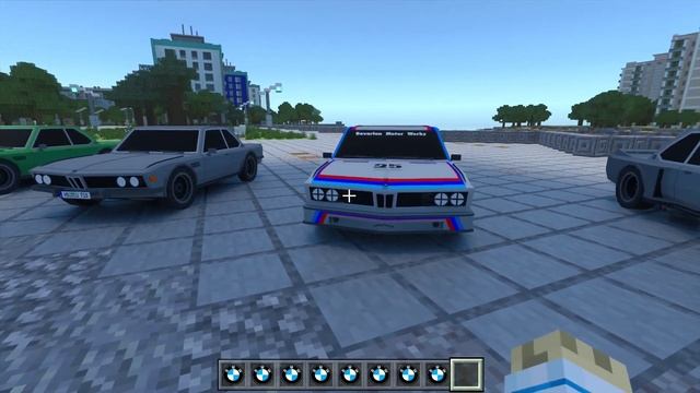 БМВ Е9 В МАЙНКРАФТ ПЕ! ОБЗОР НА БМВ | MINECRAFT PE смотреть онлайн