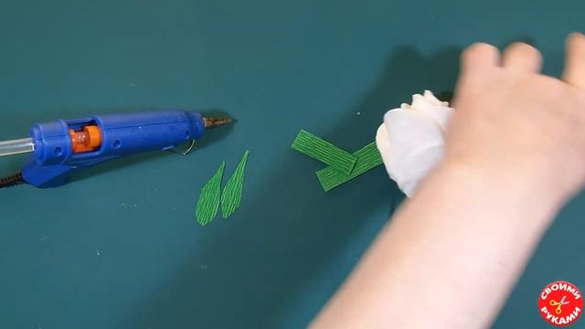 Розы из ватных дисков смотреть онлайн