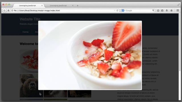 How to Create Photo Gallery Grid with Modal Window Lightbox