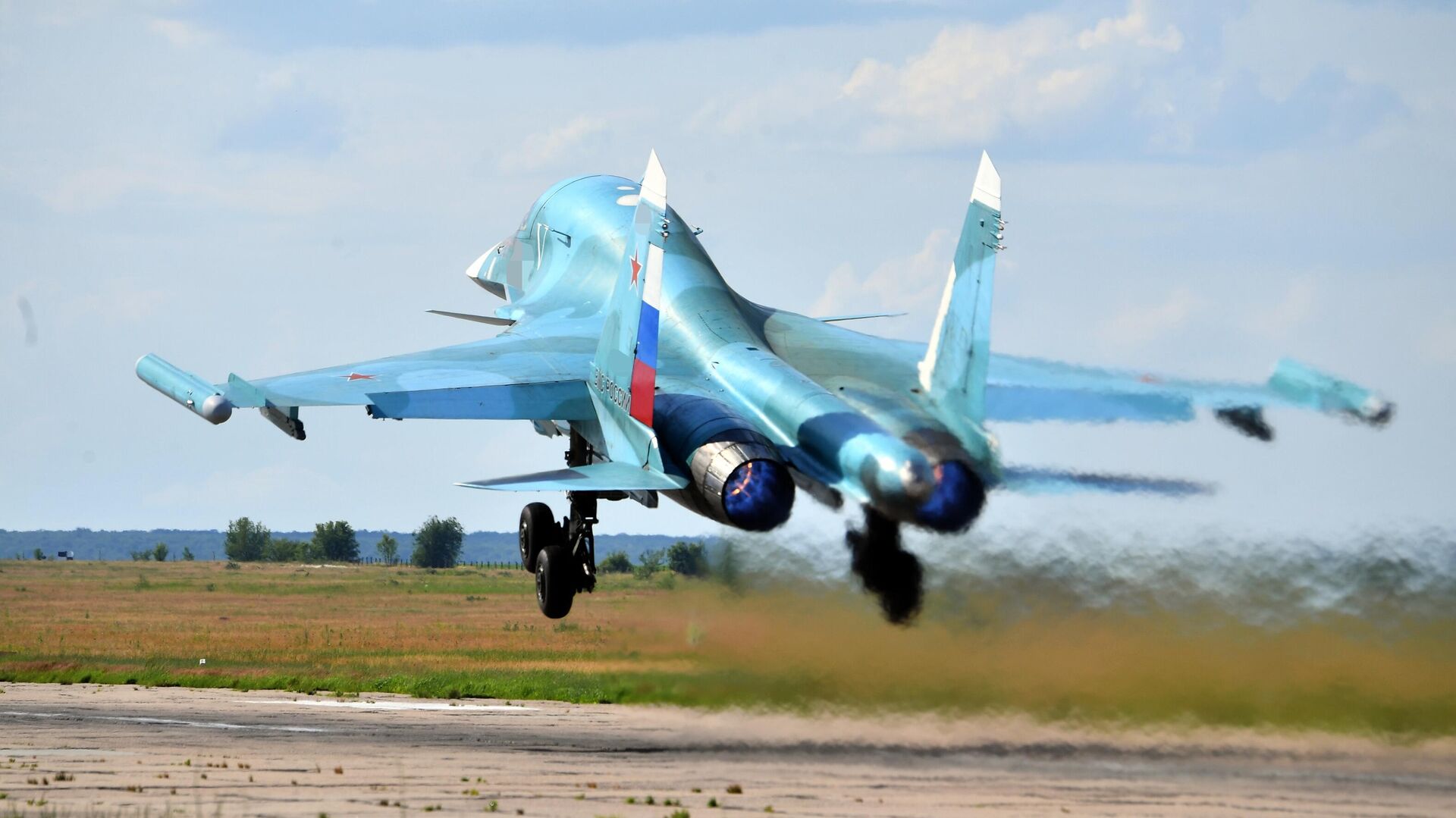 Су-34 двухдвигательный реактивный