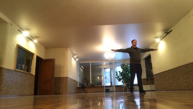 Танцевальная студия "Истоки". "Медленный вальс. Правый поворот, партия партнерши". смотреть онлайн