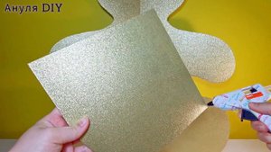 Угловая полка из картона своими руками пошагово / DIY How to make a corner shelf out of cardboard