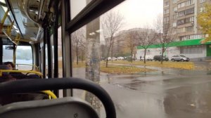 Поездка на ЛиАЗ-5292.22 (2013) №040766 с коробкой ZF 6HP504C от ЛиАЗ-5292.21 по 177 маршруту.