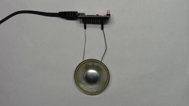 "Коробейники" на Ардуино, динамик ГДШ-8 (50 Ом) смотреть онлайн