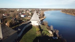 Старая Ладога(с высоты птичьего полета)