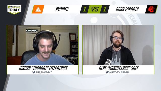 Avoided vs ROAR Esports | Overwatch Contenders Trials EMEA Day 2 смотреть онлайн