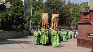 Литургия и Крестный ход в День памяти перенесения мощей св. блгв. кн. Александра Невского.