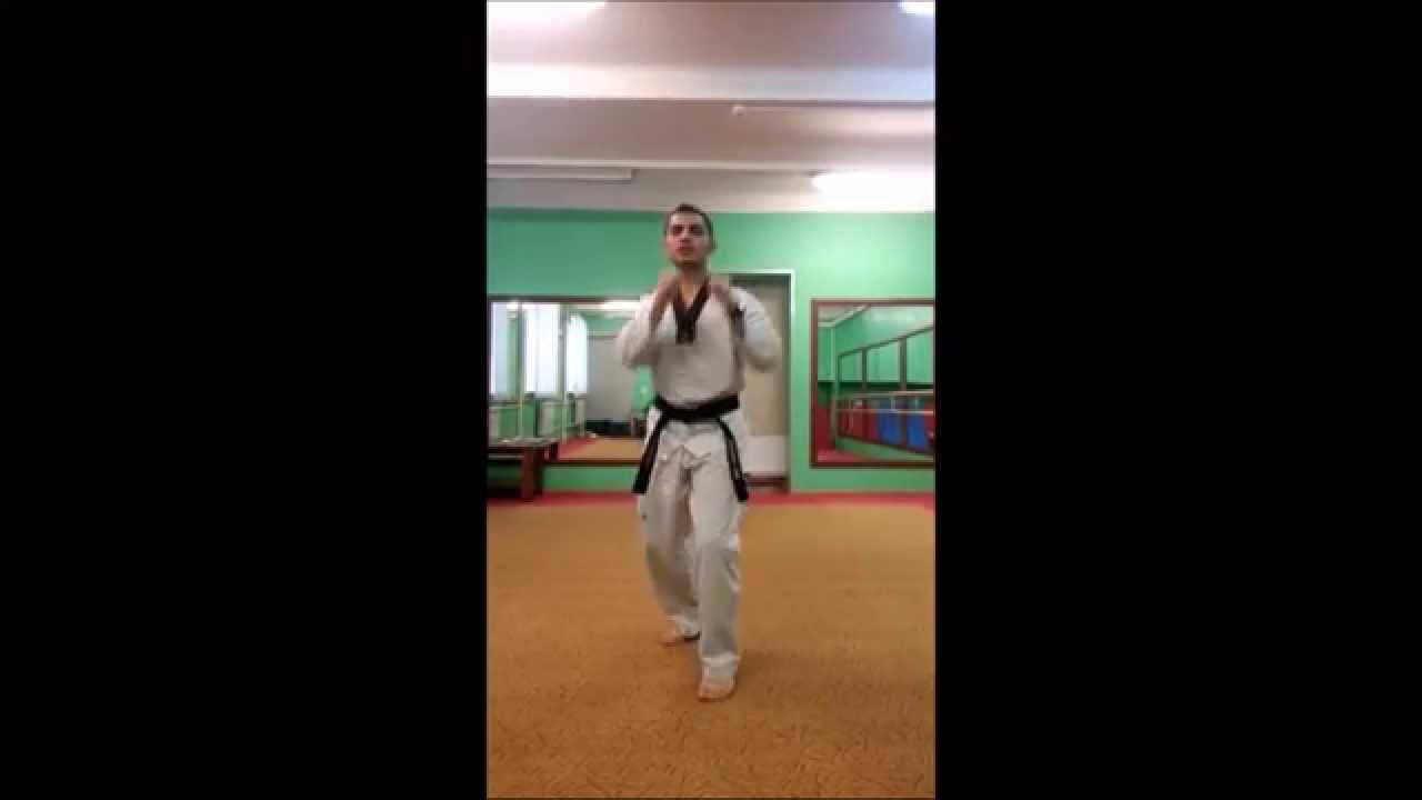 Taekwondo WTF. Удары ногами. Ап Чаги.