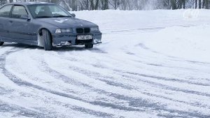 Дрифт Mercedes-Benz BMW VW Audi Subaru Citroen Opel | Winter Drift Moments | BatusW124
