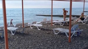 Хоста. Пляж Мыс Видный